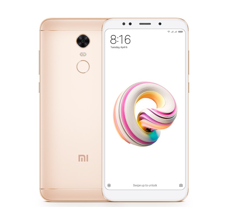 Xiaomi Redmi 5 Plus, 32GB, Gold